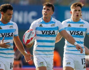 Los Pumas 7s se impuso por 27-14 y este domingo buscará el título antes España.