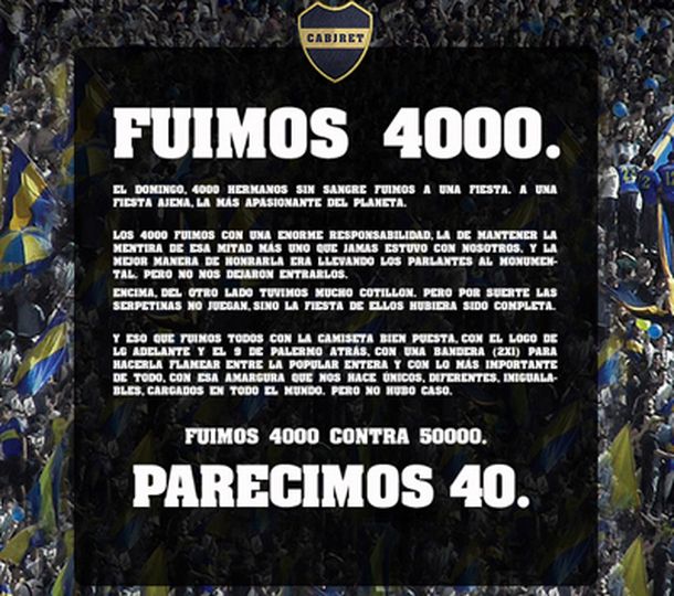 Afiche river-boca