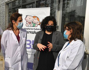 Carla Vizzotti encabezó el inicio de la campaña de vacunación pediátrica contra el Covid-19