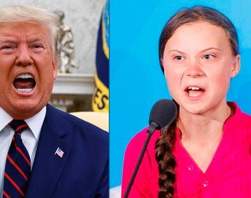 Estallaron las redes con la venganza de Greta Thumberg ante un iracundo Donald Trump