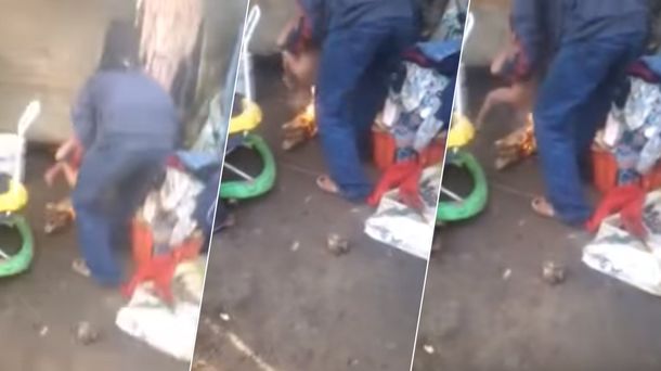 Aberrante: quemaba a su hijastro con fuego porque se hacía pis en la cama