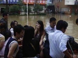 Al menos 40 desaparecidos por una avalancha en China