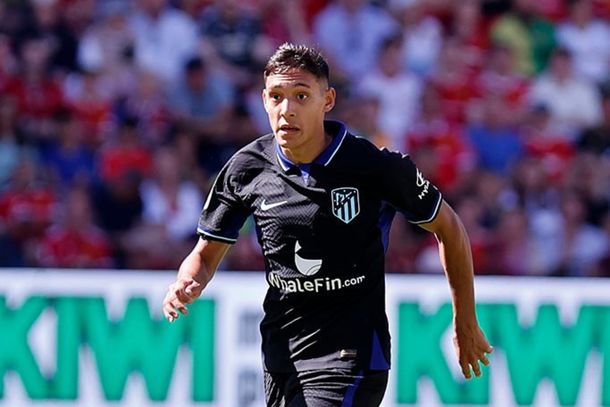 Debut con victoria para Nahuel Molina en el Atlético de Madrid.&nbsp;