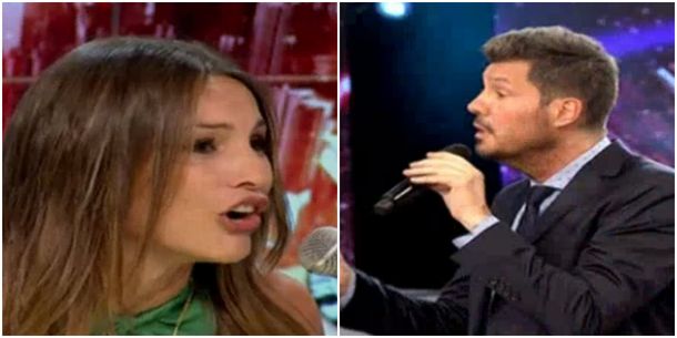 Pampita discutió con Marcelo Tinelli.