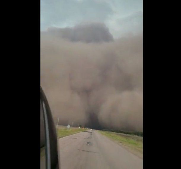 Chaco: tormenta de tierra azotó a varias localidades