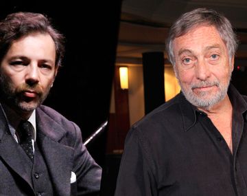 Fabián Vena y Luis Brandoni chocaron antes de salir a escena