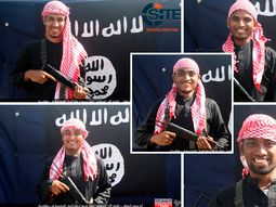 Los terroristas de Bangladesh posaron sonrientes y armados