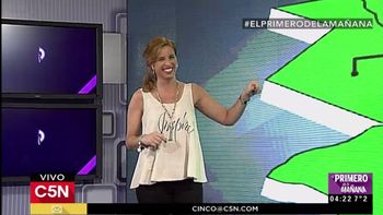 Pronóstico del tiempo para todo el país en C5N Pronóstico del tiempo para todo el país en C5N