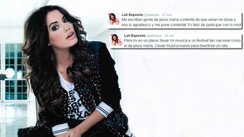 lali esposito respondio a las criticas por su show en jesus maria lali esposito respondio a las criticas por su show en jesus maria