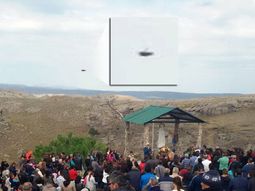 Una mujer dice haber visto un Ovni en la celebración de la Virgen de la Cobrera. Una mujer dice haber visto un Ovni en la celebración de la Virgen de la Cobrera.