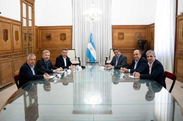 El Gobierno se reunió con tres gobernadores