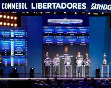 Sorteo de la Copa Libertadores
