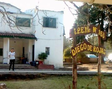 Colegio IPEM 168 de Villa General Belgrano, donde asiste el alumno sancionado