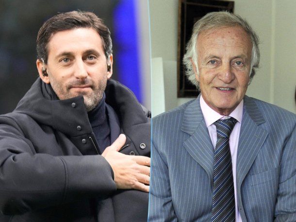 Diego Milito y Fernando Marín, juntos para vencer al oficialismo en Racing.