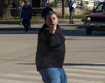 Se entregó el autor de los disparos en protesta de ATE