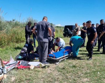 Un hombre de 69 años hacía parapente