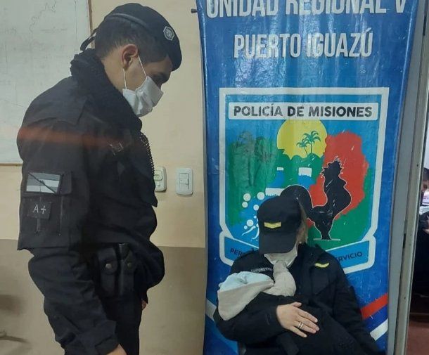 Hallaron un bebé de tres meses abandonado en medio de un yerbal
