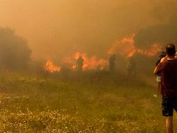 Incendio en Villa Gesell