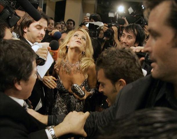 Cecilia Bolocco en la presentación de su ropa - EFE