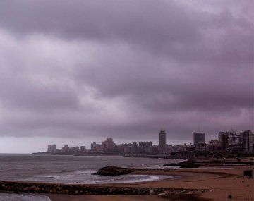 Hay alerta amarillo para la Costa  Atlántica por fuertes vientos de hasta 75 kilómetros por hora
