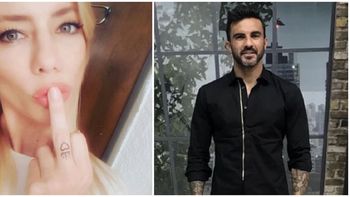 Cruce de posteos en Instagram entre Nicole y Cubero. Cruce de posteos en Instagram entre Nicole y Cubero.