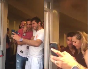 Hernán Pellerano y Néstor Ortigoza