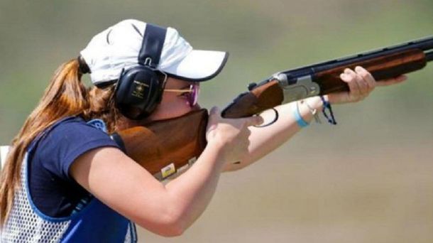 La argentina Melisa Gil terminó octava y recibió un diploma en tiro