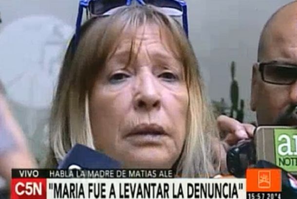 Habló la mamá de Matías Alé: Lo desconozco; es muy triste todo esto