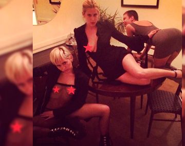 La foto de Miley Cyrus con hijas de Bruce Willis