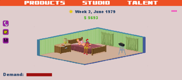 Un videojuego que te permite estar a cargo de un estudio pornográfico