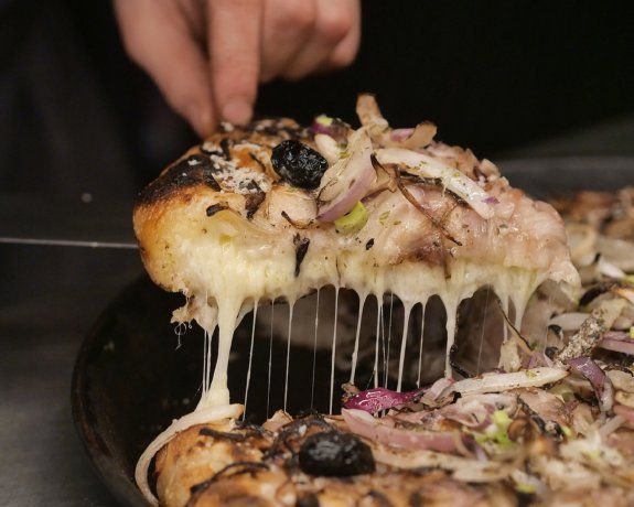 Pizza Fugazza en Picsa