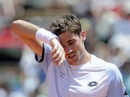 La desilusión del tenista bahiense La desilusión del tenista bahiense