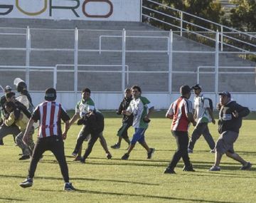 La situación se desmadró por completo (foto: El Patagónico)