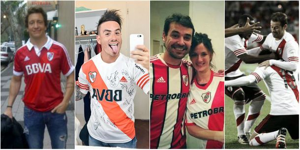 El festejo de los famosos por el triunfo de River