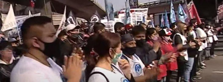 Caos en Puente Pueyrredón y el centro porteño por cortes y protestas de la izquierda