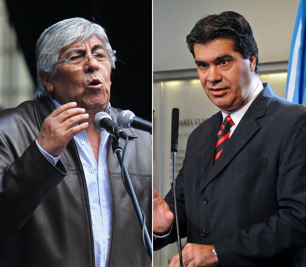 Moyano insiste con que la UTA arregló con el Gobierno y Capitanich salió a desmentirlo