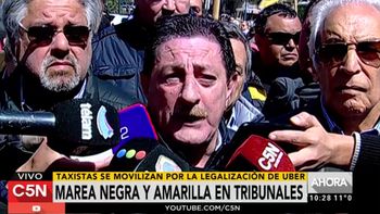 Viviani, titular de taxistas, entregó un petitorio contra Uber Viviani, titular de taxistas, entregó un petitorio contra Uber