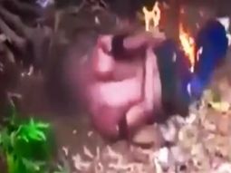 Prendieron fuego a un presunto violador