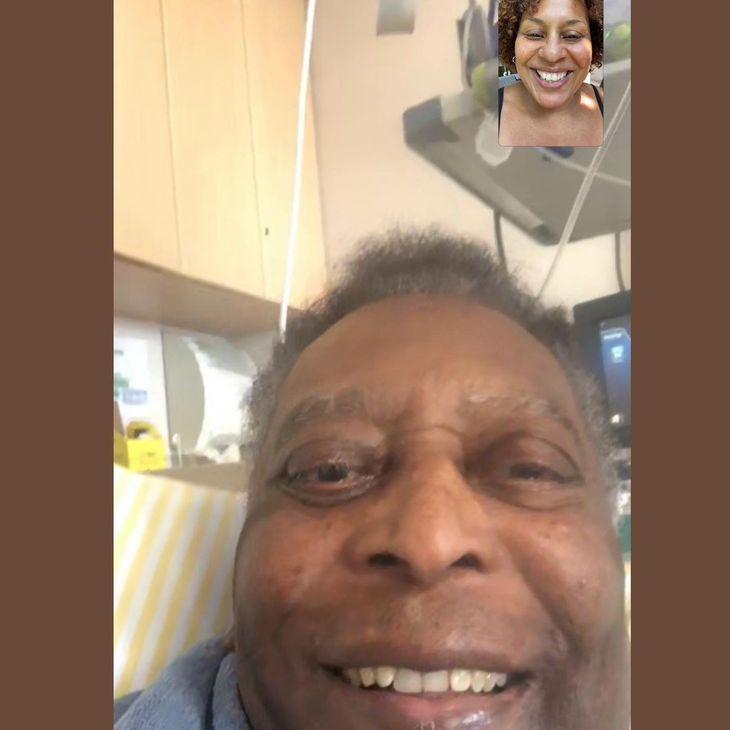 Pelé se recupera en el Hospital Albert Einstein de San Pablo, Brasil