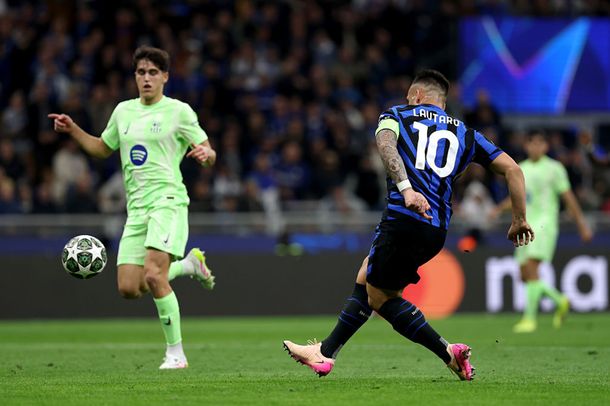 El gol de Lautaro Martínez ante Barcelona en las semifinales de la Champions League