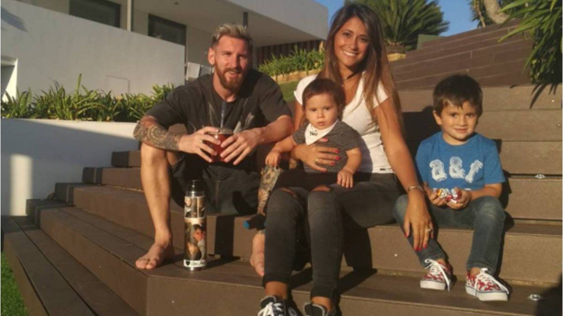 Thiago y Mateo, los hijos de Messi arrasan en las redes