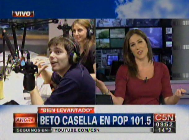 Daniela Ballester recibió varios cumplidos de Franquito en un divertido dúplex