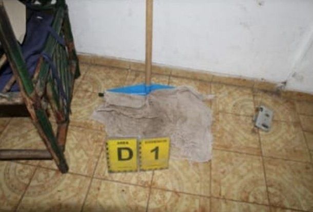Salieron a la luz fotos del interior de la casa donde se perpetró el triple crimen de Florencio Varela