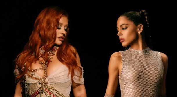 El videoclip esotérico de Tini con Christina Aguilera
