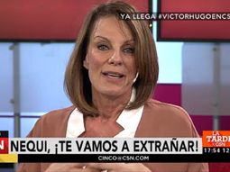 Nequi Galotti se despidió de C5N: Se abre un hermoso camino para mí