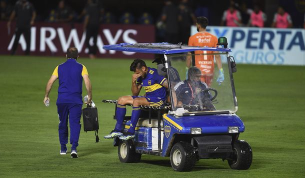 La peor noticia para Boca: Salvio se rompió los ligamentos cruzados