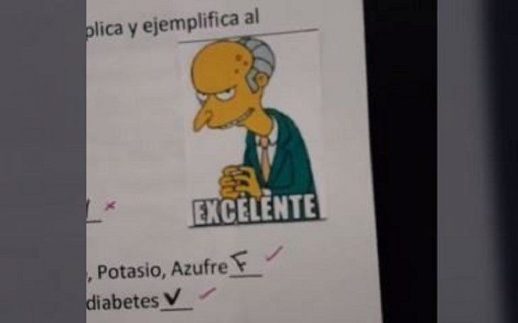 Una maestra usó memes para corregir exámenes y es viral