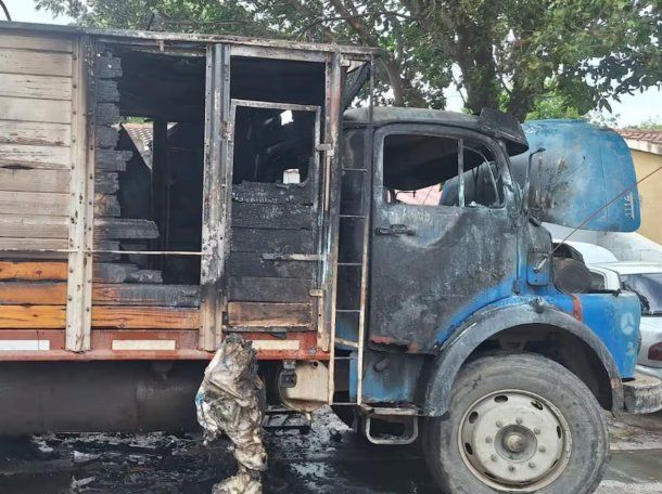 Dolor en Córdoba: un nene de 4 años murió en el incendio de un camión