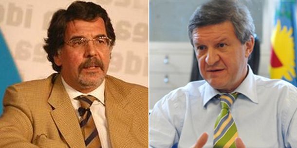 Sileoni y Mario Oporto