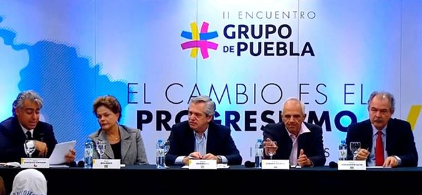El Grupo de Puebla llamó a respetar el orden constitucional y la democracia en Bolivia